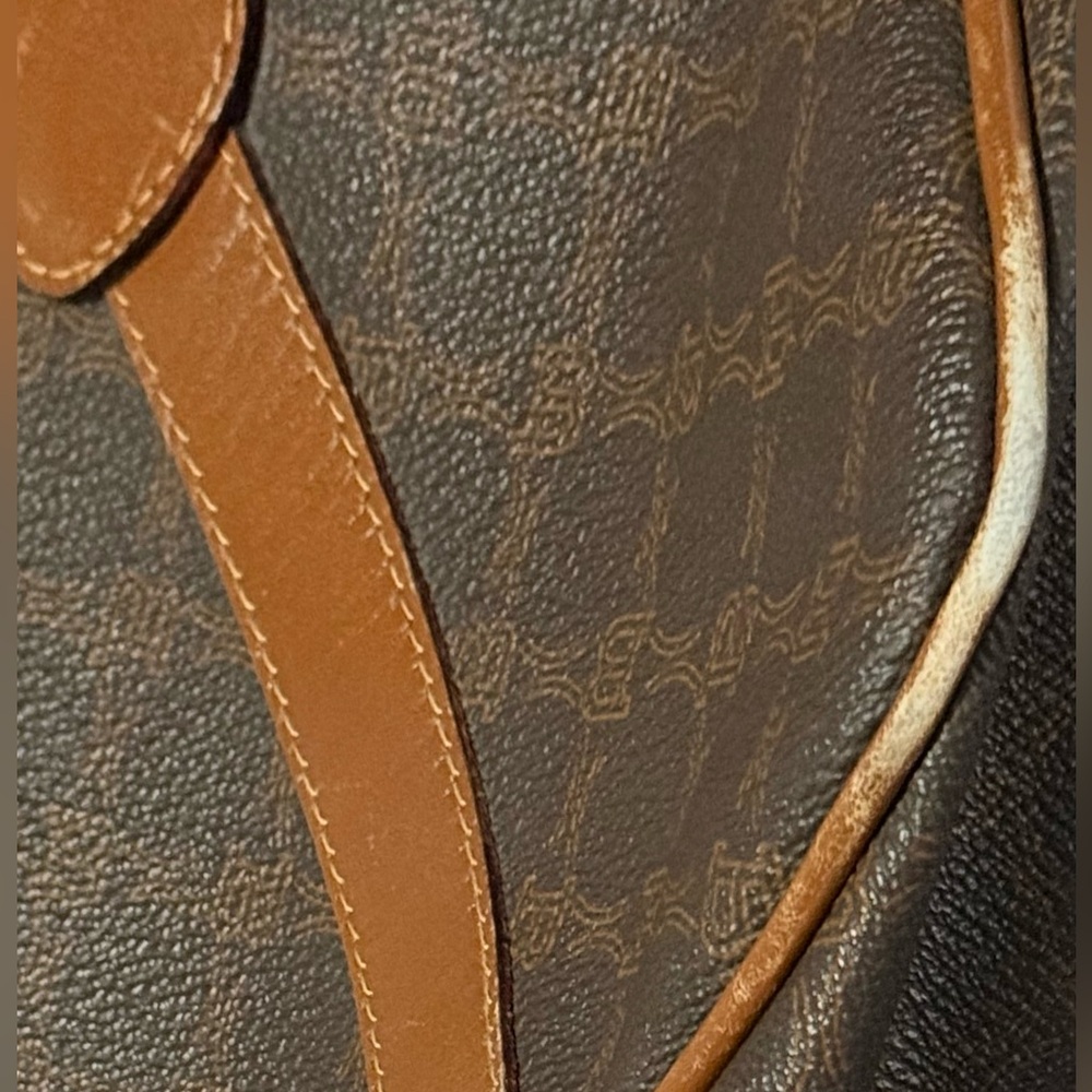 Bally Two-Tone Brown Leather Boston Bag - Picture 16 of 16